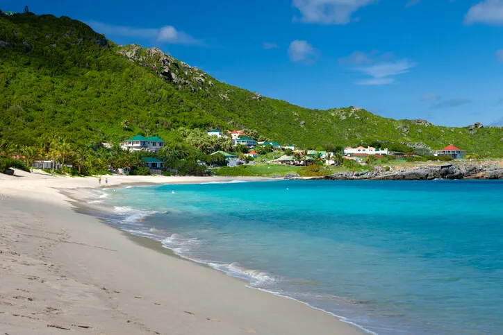 beach flamands st barths