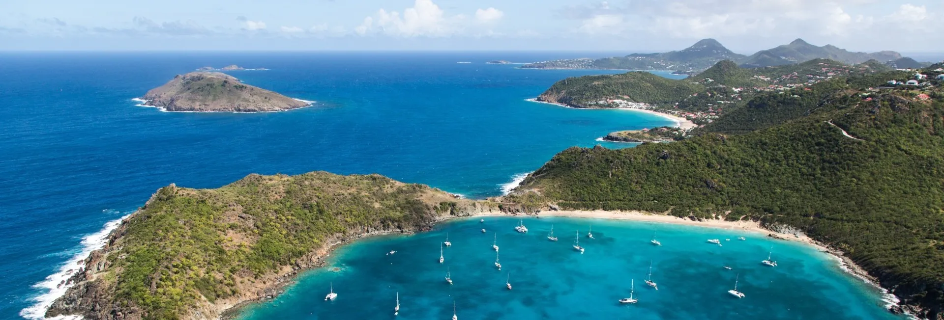 view drone st barts