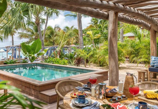 Villa en Saint Barthélemy - Villa Bohemian Blue San Bartolomé 2-bd Villa en Saint Barthélemy - Villa Bohemian Blue San Bartolomé 2-bd