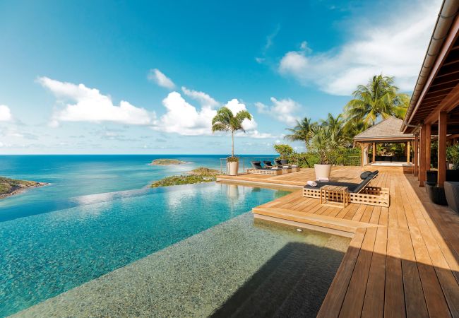 Villa en Saint Barthélemy - Villa Jade San Bartolomé 6-bd Villa en Saint Barthélemy - Villa Jade San Bartolomé 6-bd