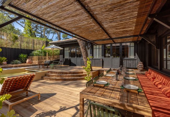 Villa en Lège-Cap-Ferret - Villa Le Coeur du Ferret Bassin d'Arcachon 8-bd Villa en Lège-Cap-Ferret - Villa Le Coeur du Ferret Bassin d'Arcachon 8-bd
