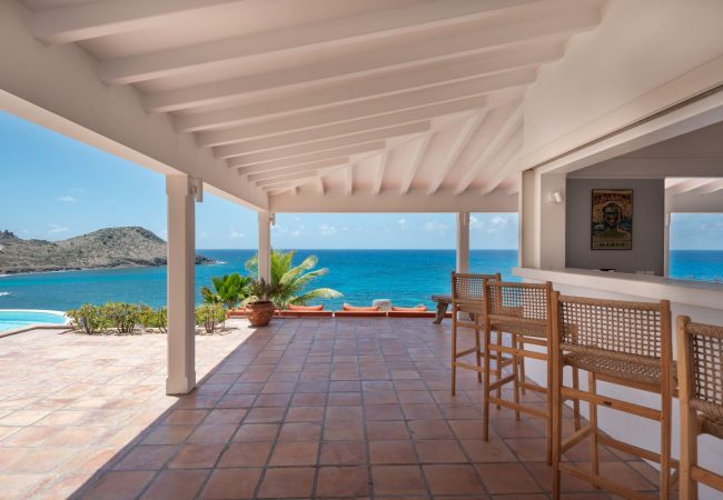 Villa en Saint Barthélemy - Villa Chant de L'océan San Bartolomé 2-bd Villa en Saint Barthélemy - Villa Chant de L'océan San Bartolomé 2-bd