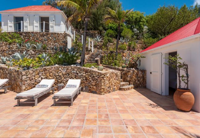 Villa en Saint Barthélemy - Villa Chant de L'océan San Bartolomé 2-bd Villa en Saint Barthélemy - Villa Chant de L'océan San Bartolomé 2-bd