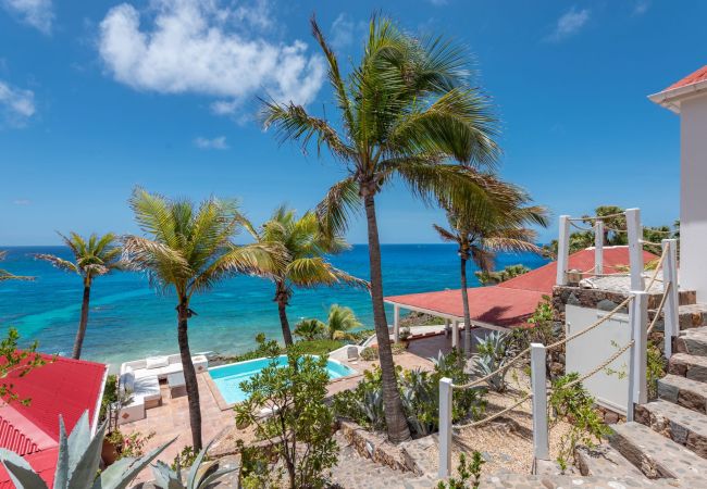 Villa en Saint Barthélemy - Villa Chant de L'océan San Bartolomé 2-bd Villa en Saint Barthélemy - Villa Chant de L'océan San Bartolomé 2-bd
