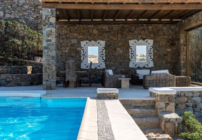 Villa en Mikonos - Villa Deloxenia Mykonos 5-bd Villa en Mikonos - Villa Deloxenia Mykonos 5-bd