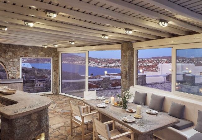 Villa en Mikonos - Villa Petrolefko Mykonos 6-bd Villa en Mikonos - Villa Petrolefko Mykonos 6-bd