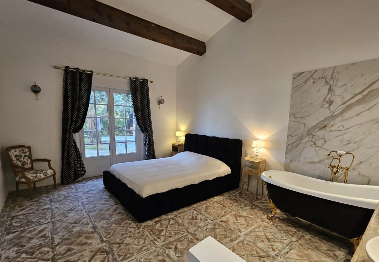 Villa en La Garde-Freinet - Villa La Biche St Tropez Costa de Azul 5-bd