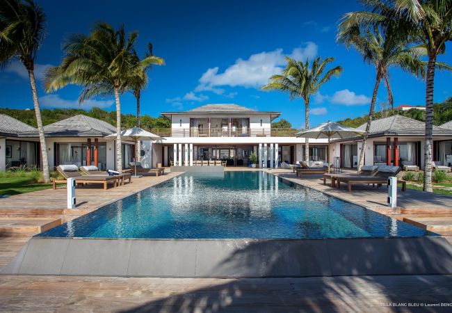 Villa à Saint Barthélemy -  VILLA BLANC BLEU ST BARTH 6-BD