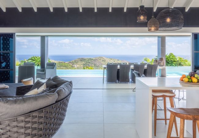 Villa à Saint Barthélemy -  VILLA ROSE DOG ST BARTH 3-BD