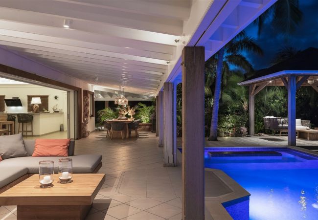 Villa à Saint Barthélemy -  VILLA ENDEAVOUR ST BARTH 3-BD