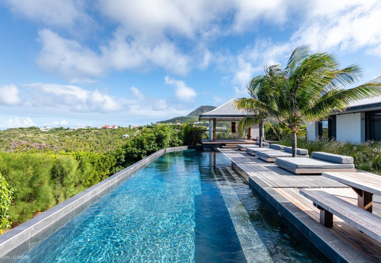 villa valentina avec vue mer st barth