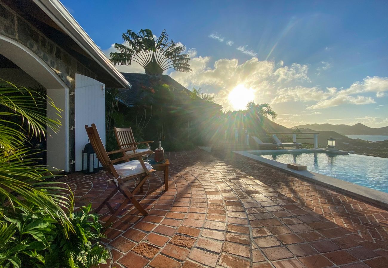 Villa à Saint Barthélemy - Villa Chanticleer St Barth 5-bd