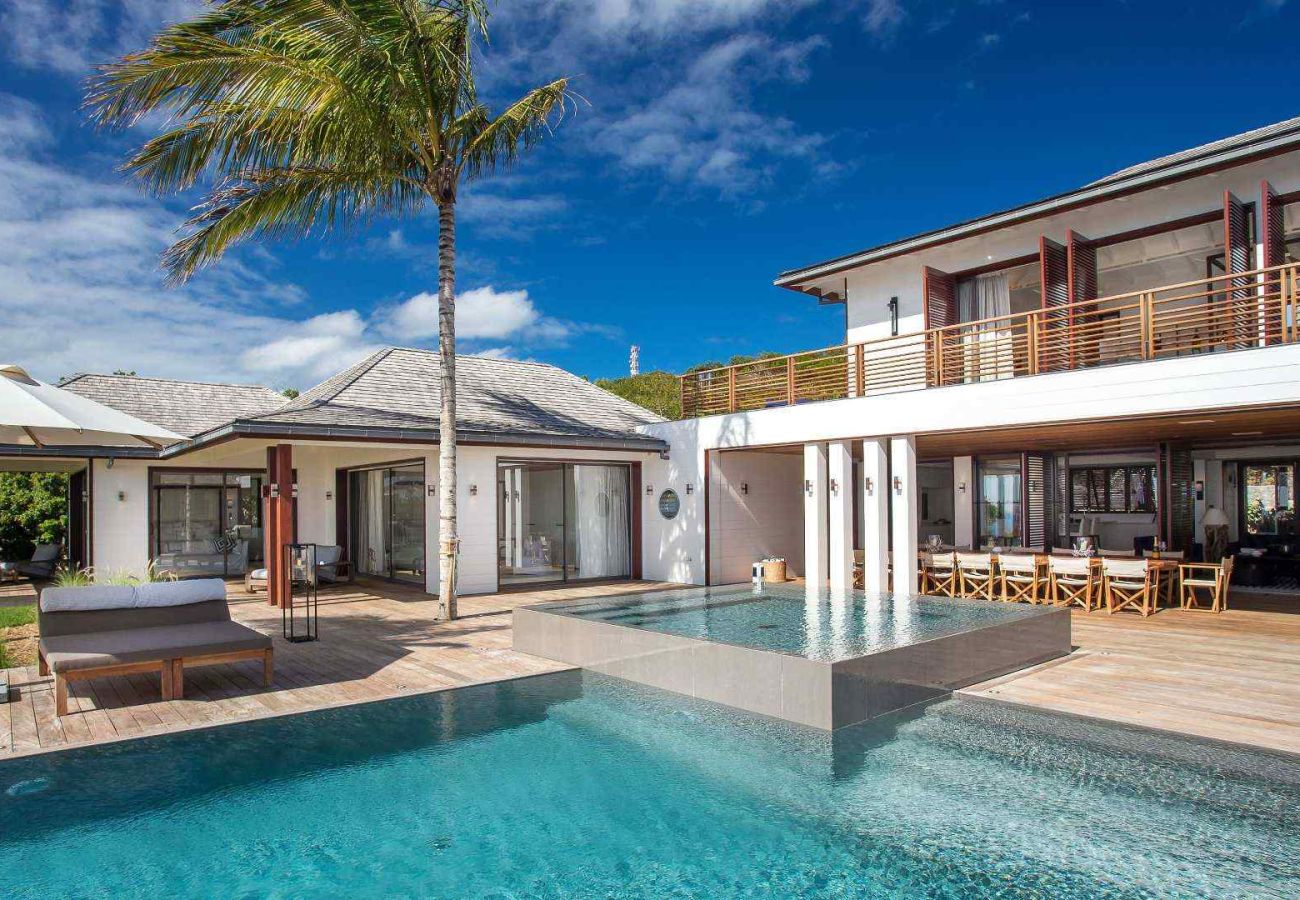 Villa à Saint Barthélemy - Villa Blanc Bleu St Barth 4-bd