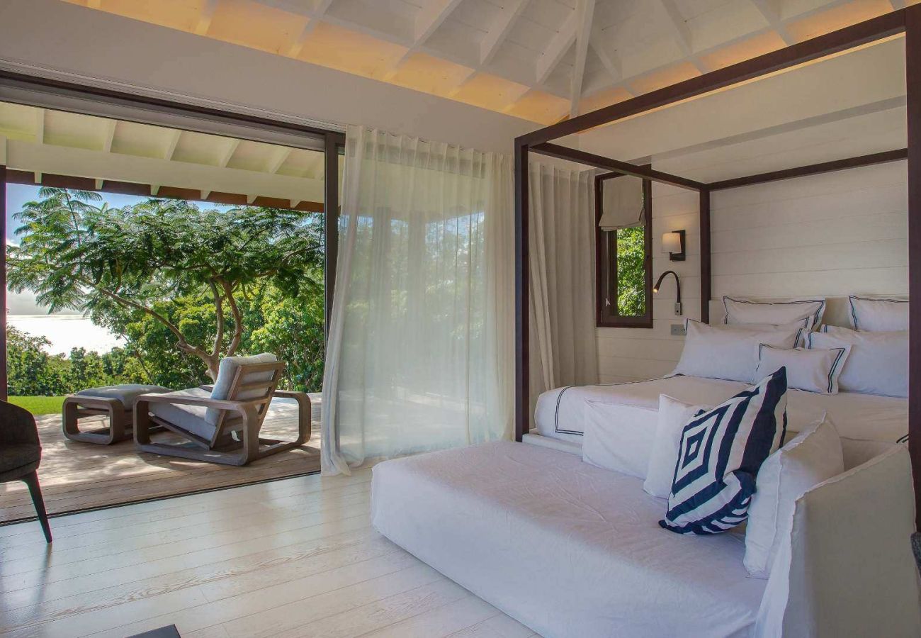 Villa à Saint Barthélemy - Villa Blanc Bleu St Barth 5-bd