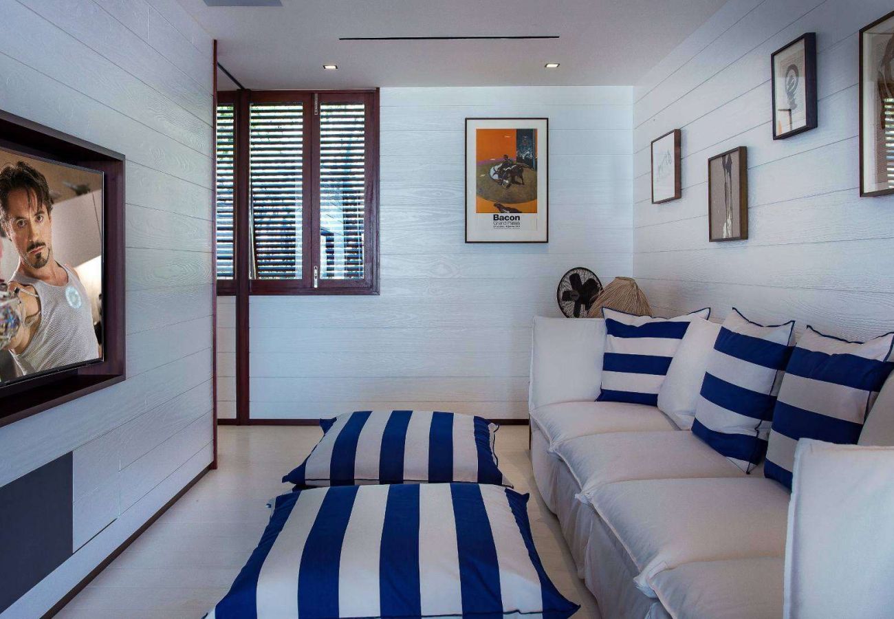 Villa à Saint Barthélemy - Villa Blanc Bleu St Barth 5-bd