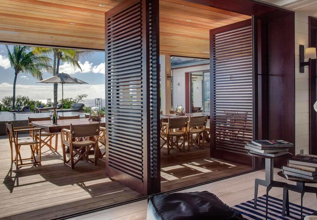 Villa à Saint Barthélemy - Villa Blanc Bleu St Barth 5-bd