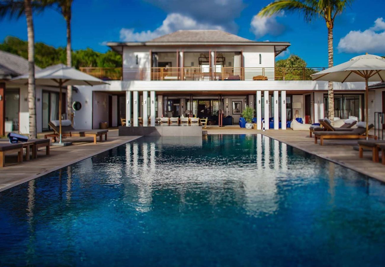 Villa à Saint Barthélemy - Villa Blanc Bleu St Barth 5-bd