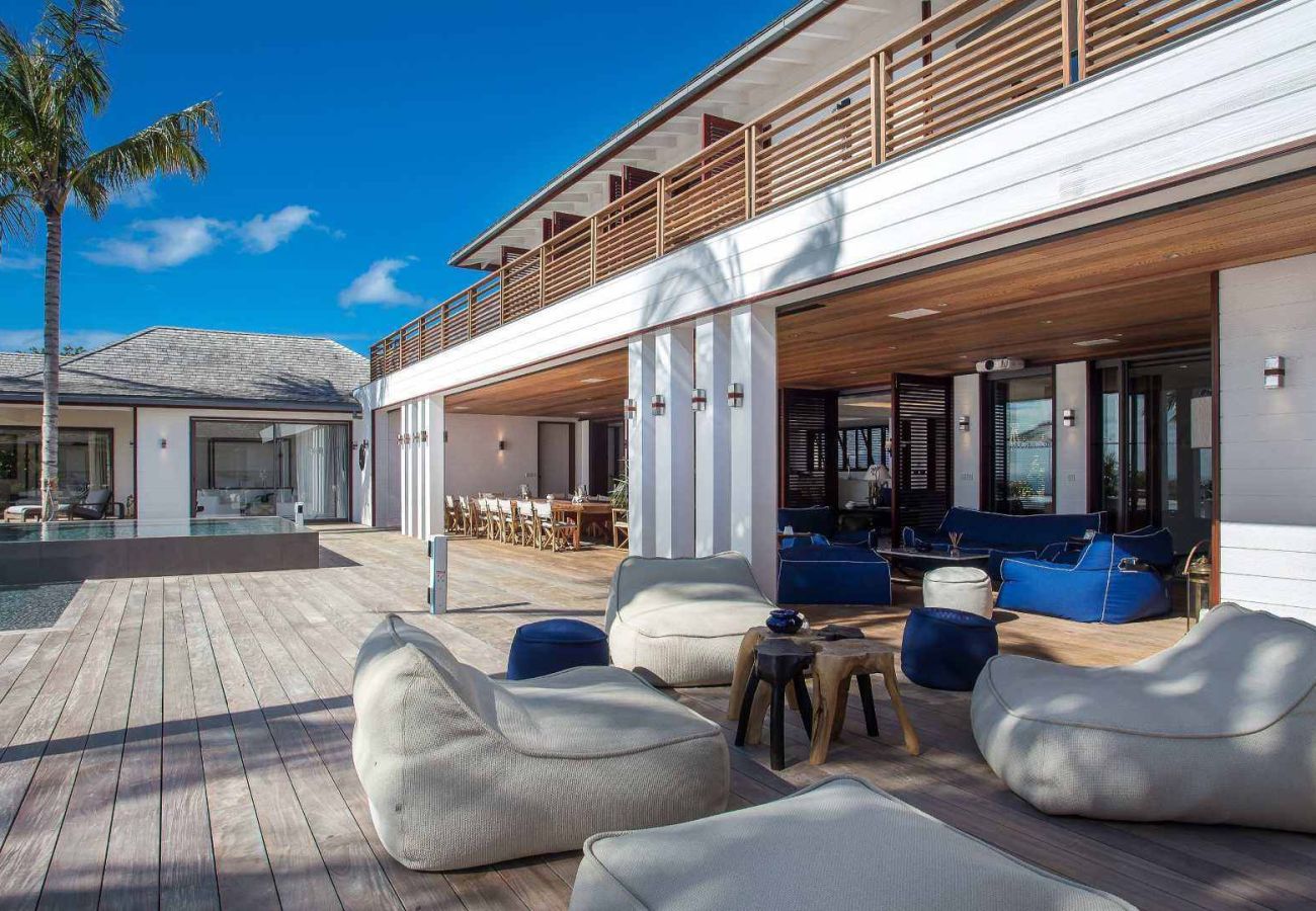 Villa à Saint Barthélemy - Villa Blanc Bleu St Barth 5-bd