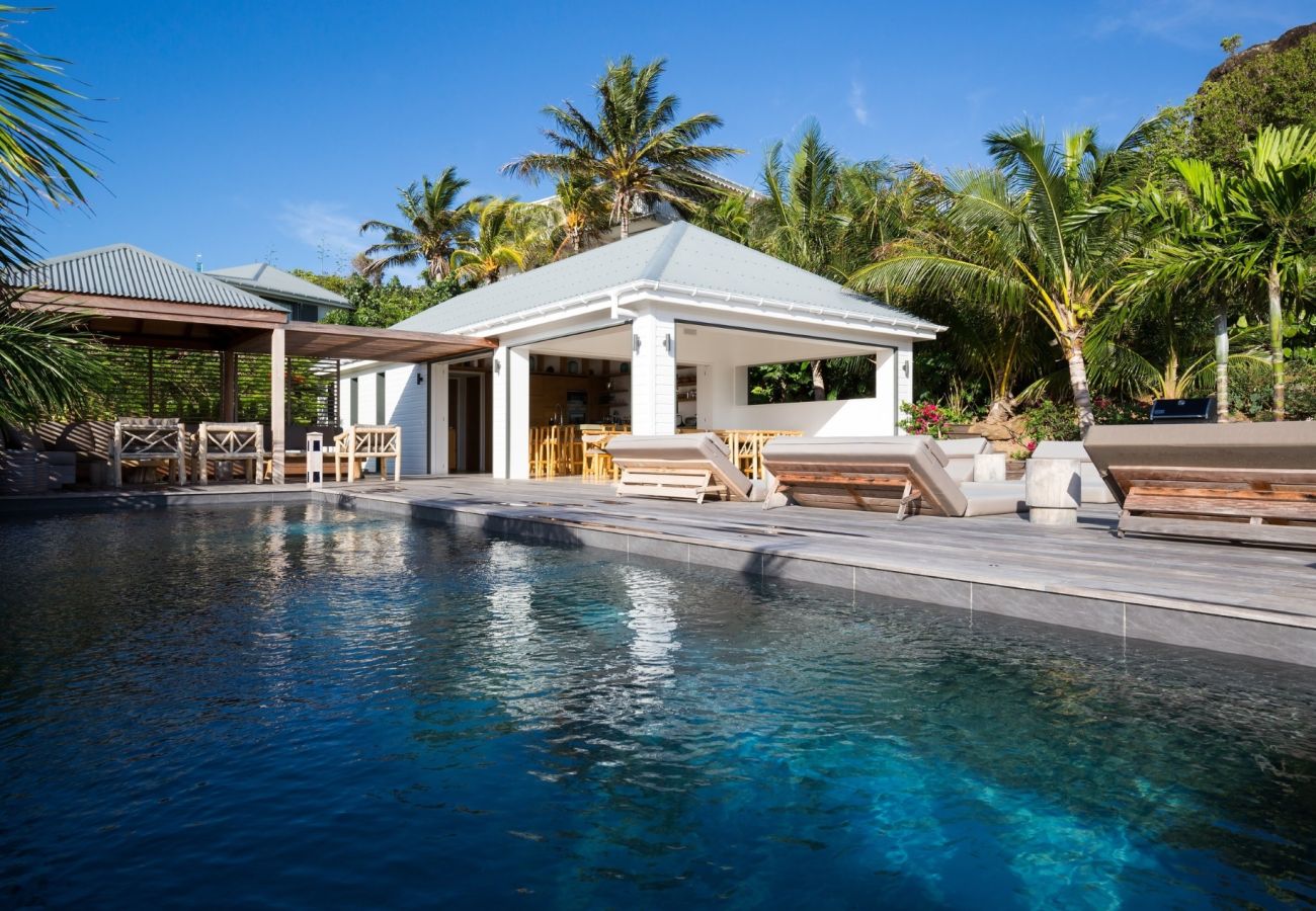villa coco rock avec piscine privée st barth
