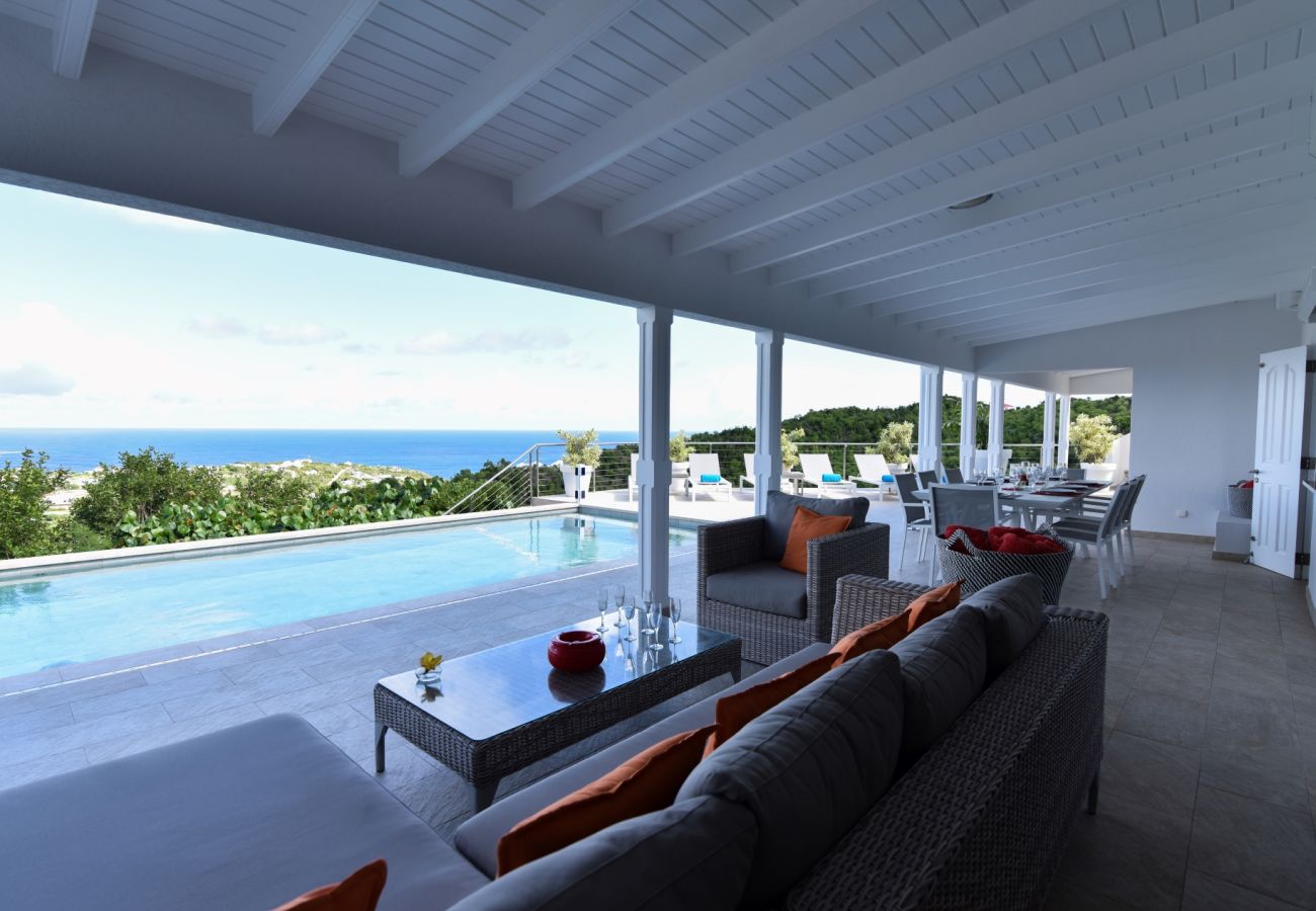 Villa à Saint Barthélemy - Villa Au Coeur du Rocher St Barth 2-bd