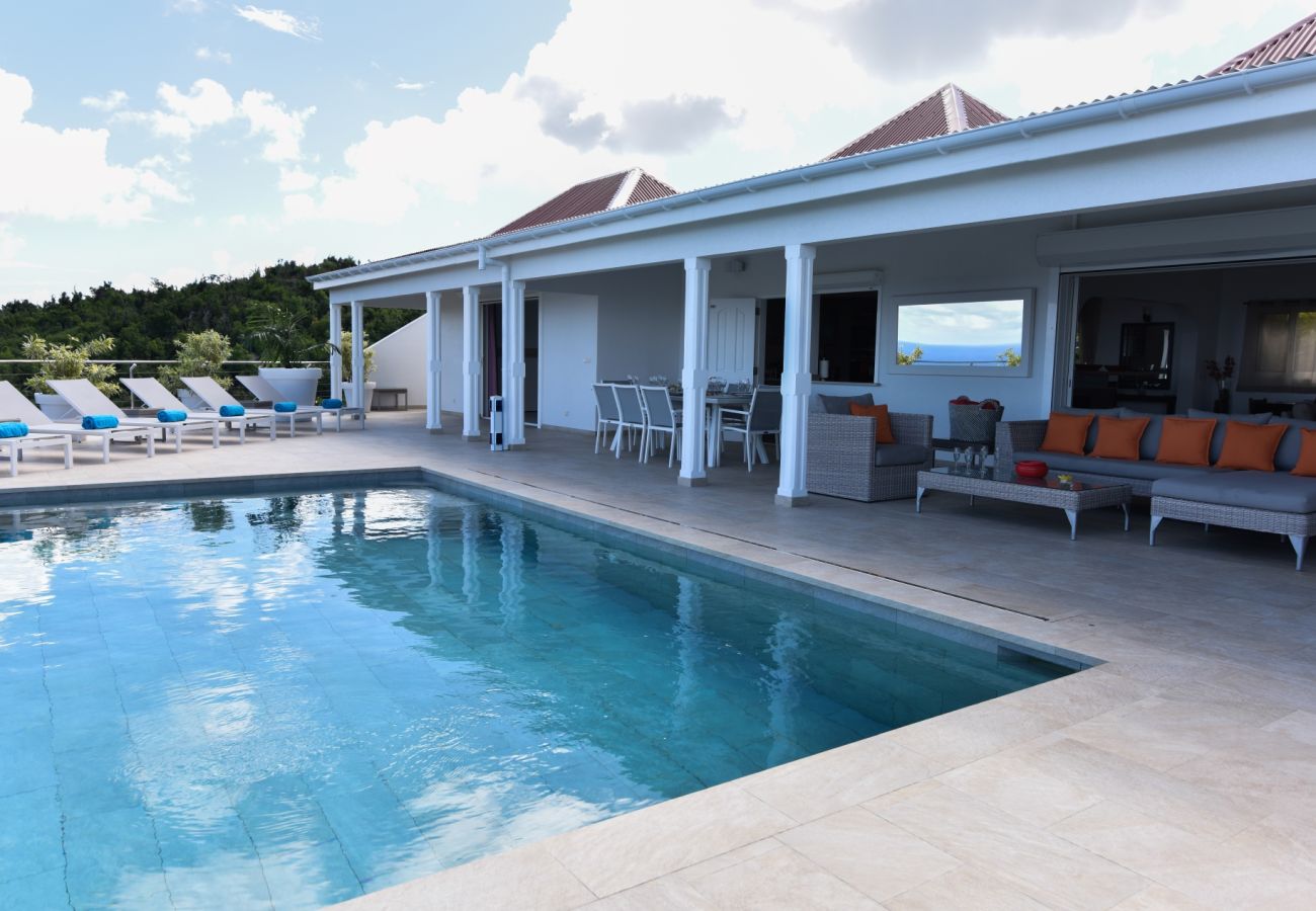 Villa à Saint Barthélemy - Villa Au Coeur du Rocher St Barth 2-bd