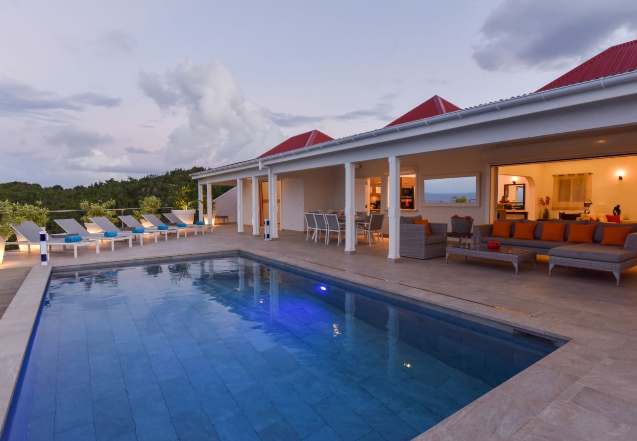 Villa à Saint Barthélemy - Villa Au Coeur du Rocher St Barth 2-bd