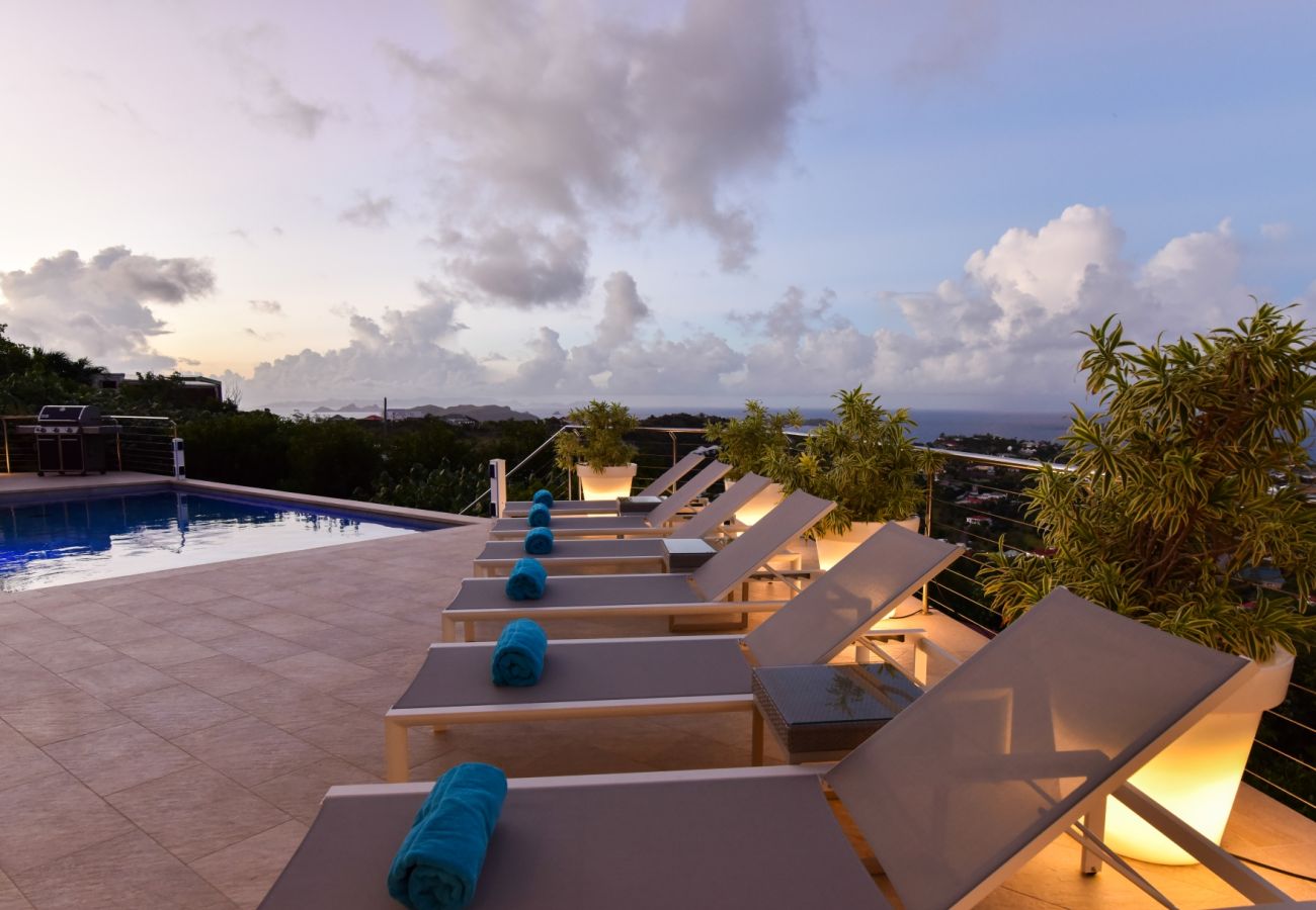 Villa à Saint Barthélemy - Villa Au Coeur du Rocher St Barth 2-bd