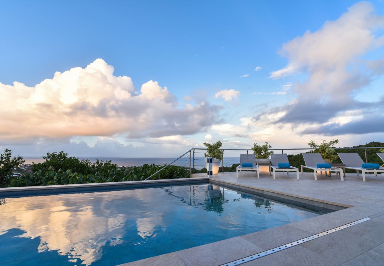 Villa à Saint Barthélemy - Villa Au Coeur du Rocher St Barth 2-bd