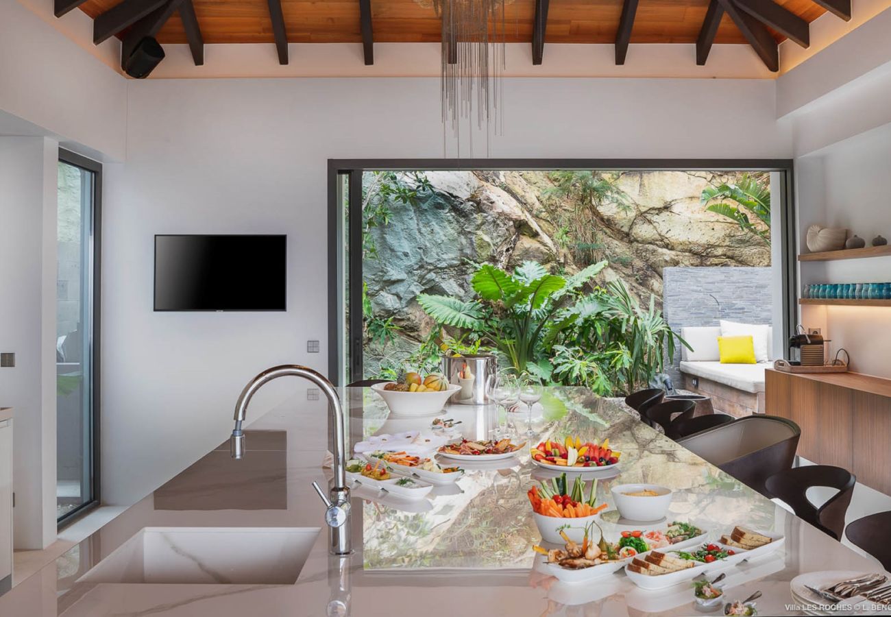 Villa à Saint Barthélemy - Villa Les Roches St Barth 3-bd