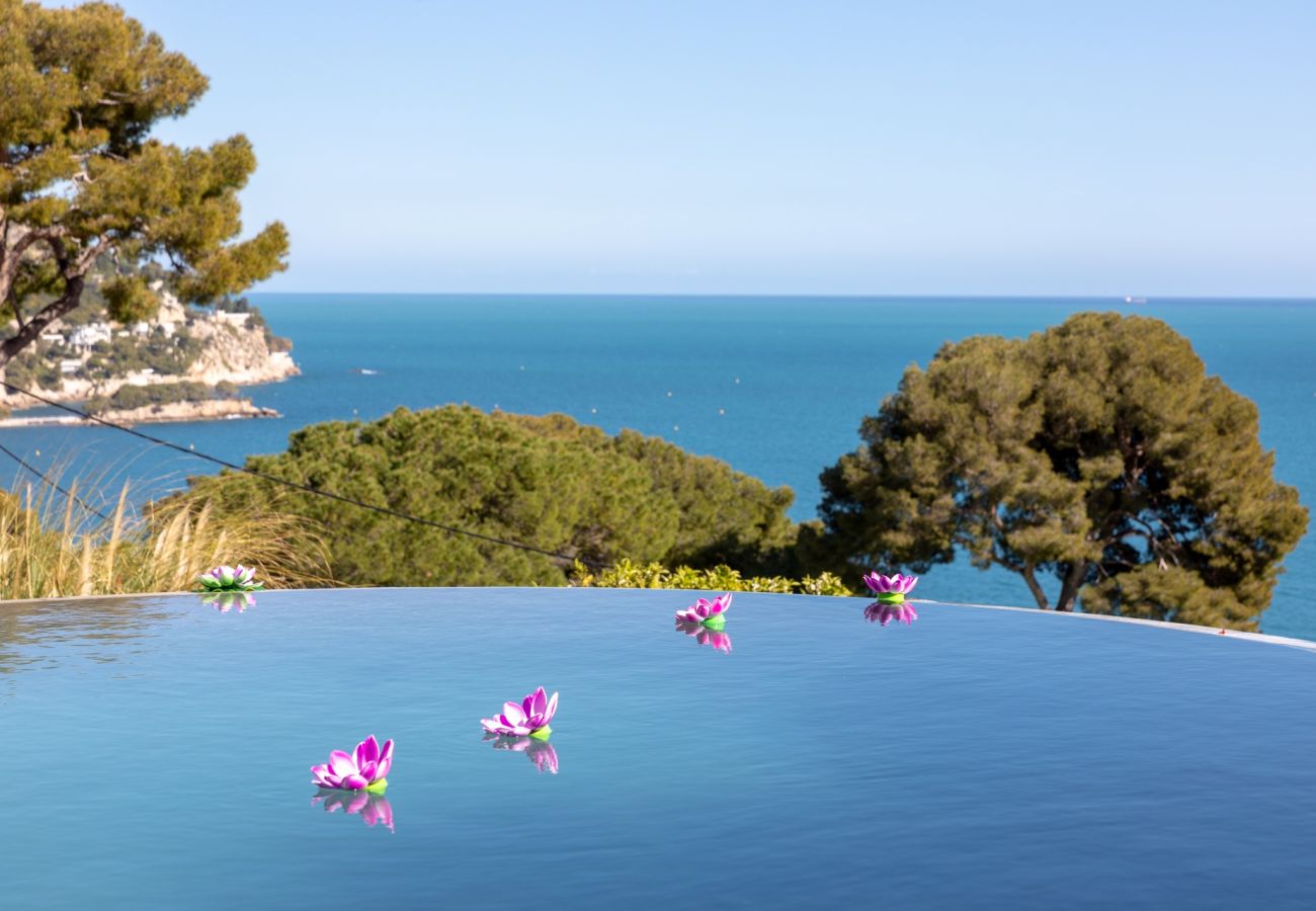 Villa à Eze - Villa Panorama Eze Côte d'Azur 5-bd
