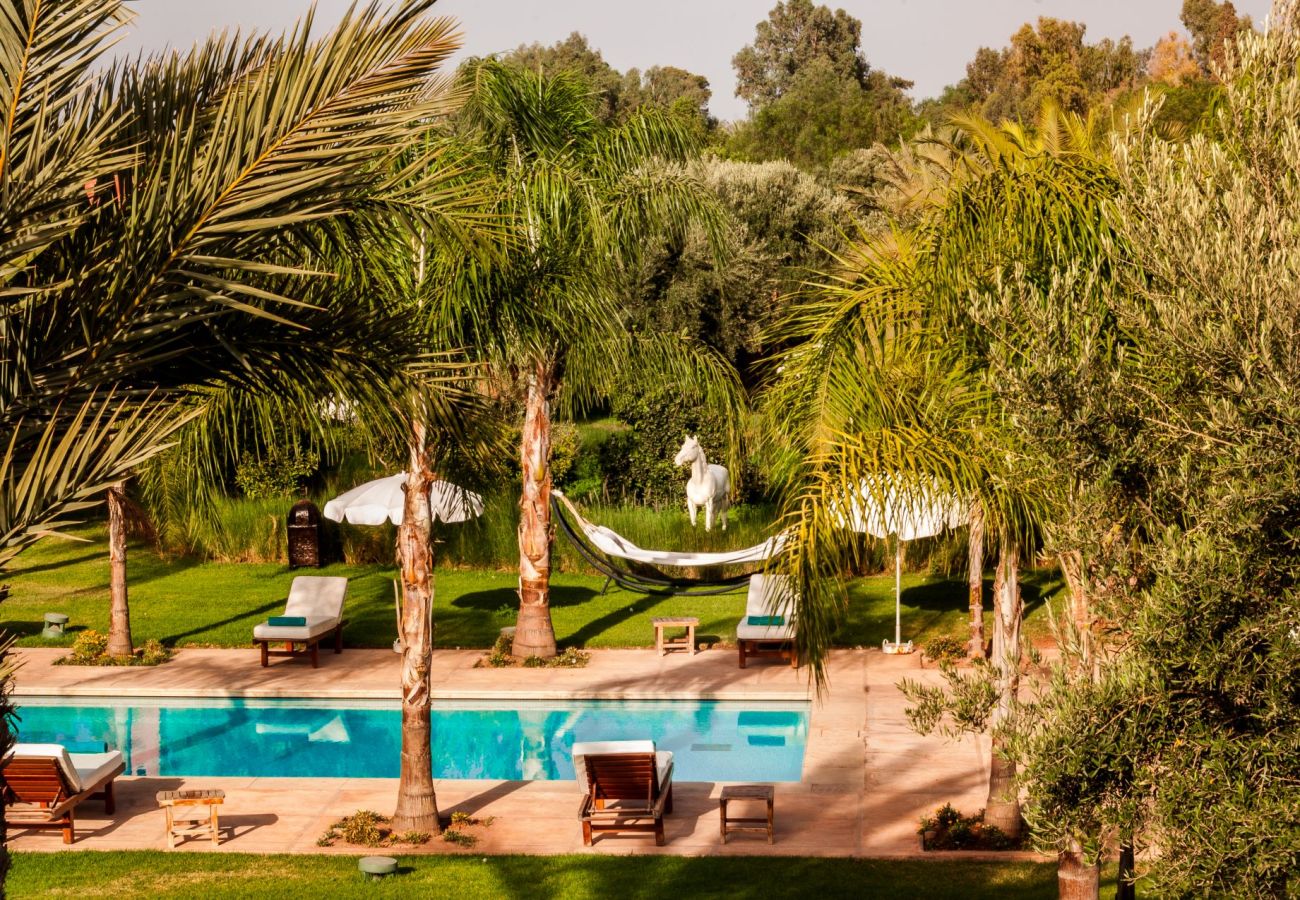 Villa à Marrakech Alentours - Villa Jardin Nomade Marrakech 7-bd