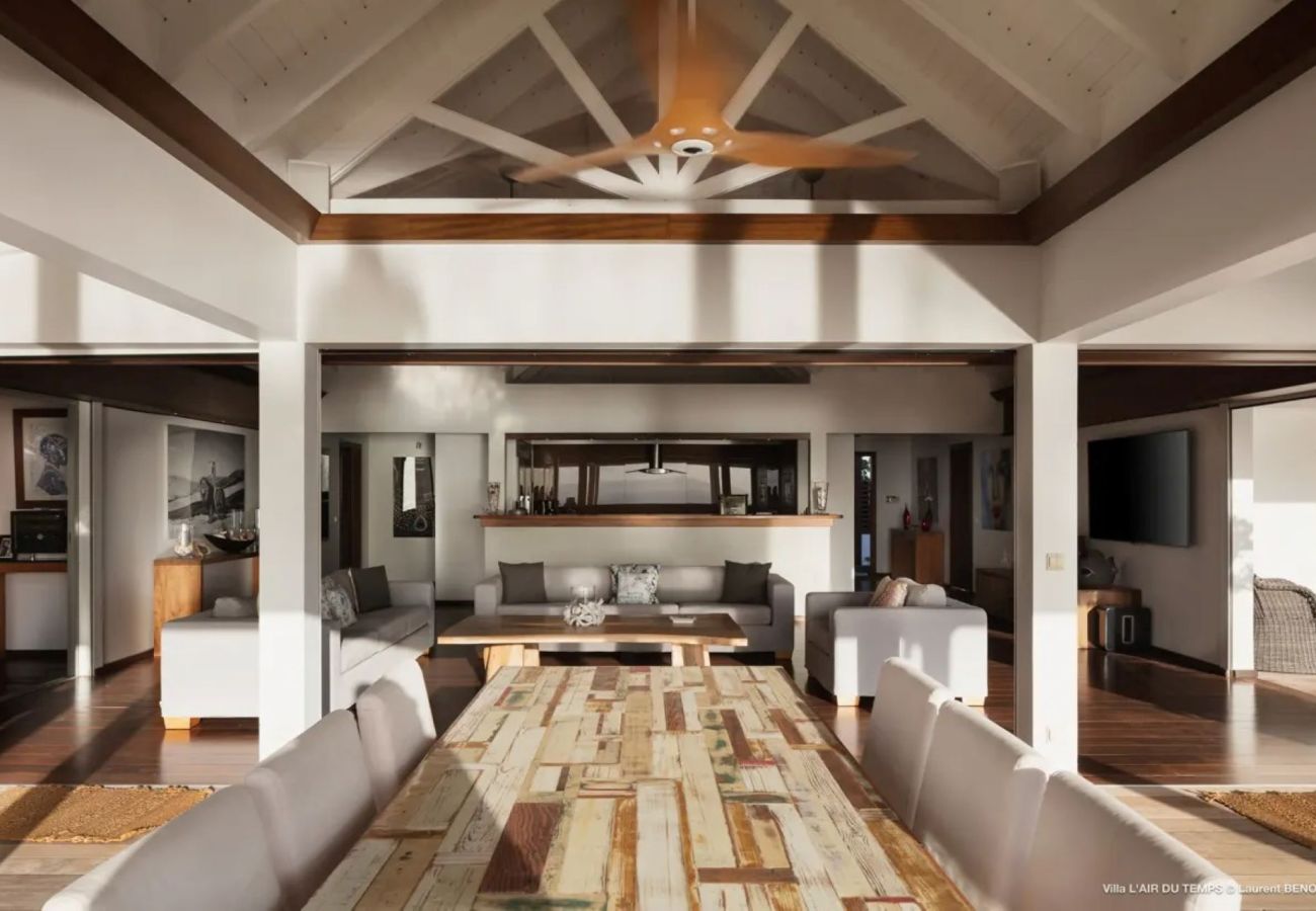 Villa à Saint Barthélemy - Villa Air du Temps St Barth 5-bd