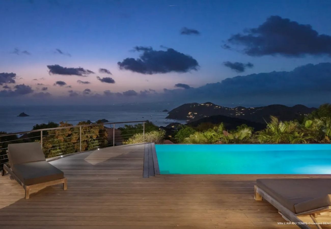 Villa à Saint Barthélemy - Villa Air du Temps St Barth 5-bd
