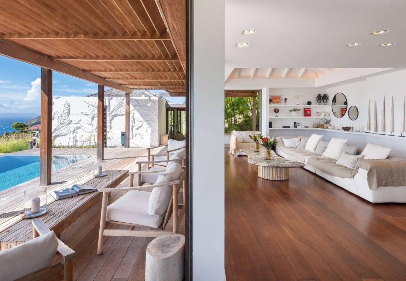 Villa à Saint Barthélemy - Villa Floating Garden St Barth 3-bd
