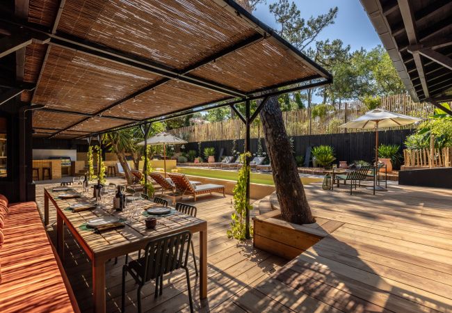 Villa à Lège-Cap-Ferret - Villa Le Coeur du Ferret Bassin d'Arcachon 8-bd Villa à Lège-Cap-Ferret - Villa Le Coeur du Ferret Bassin d'Arcachon 8-bd