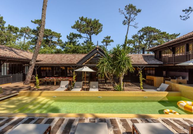 Villa à Lège-Cap-Ferret - Villa Le Coeur du Ferret Bassin d'Arcachon 8-bd Villa à Lège-Cap-Ferret - Villa Le Coeur du Ferret Bassin d'Arcachon 8-bd