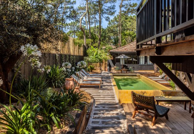 Villa à Lège-Cap-Ferret - Villa Le Coeur du Ferret Bassin d'Arcachon 8-bd Villa à Lège-Cap-Ferret - Villa Le Coeur du Ferret Bassin d'Arcachon 8-bd