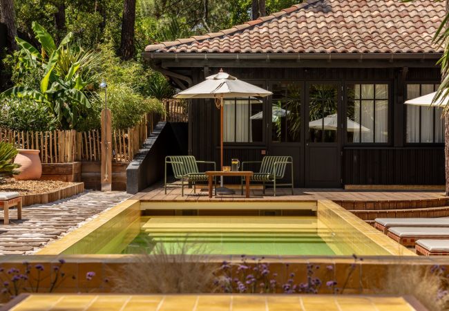 Villa à Lège-Cap-Ferret - Villa Le Coeur du Ferret Bassin d'Arcachon 8-bd Villa à Lège-Cap-Ferret - Villa Le Coeur du Ferret Bassin d'Arcachon 8-bd