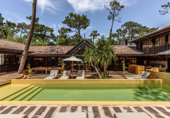 Villa à Lège-Cap-Ferret - Villa Le Coeur du Ferret Bassin d'Arcachon 8-bd Villa à Lège-Cap-Ferret - Villa Le Coeur du Ferret Bassin d'Arcachon 8-bd