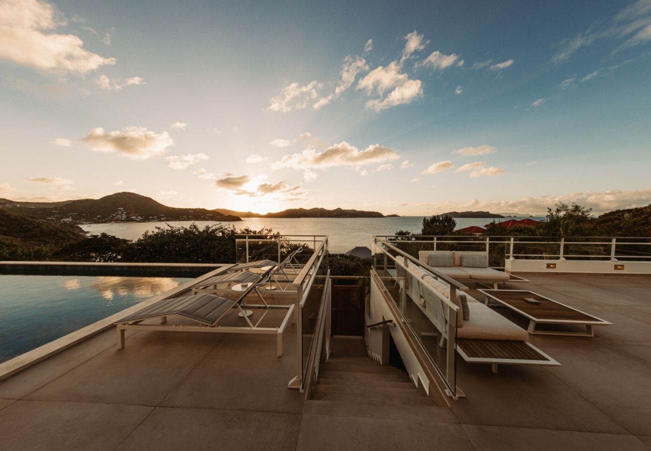 Villa à Saint Barthélemy - Villa Only View St Barth 4-bd