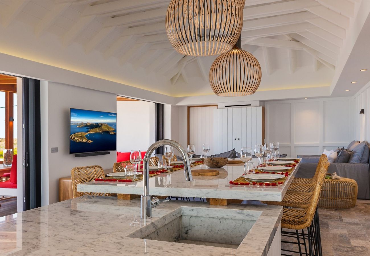 Villa à Saint Barthélemy - Villa Belharra Lagon St Barth 3-bd