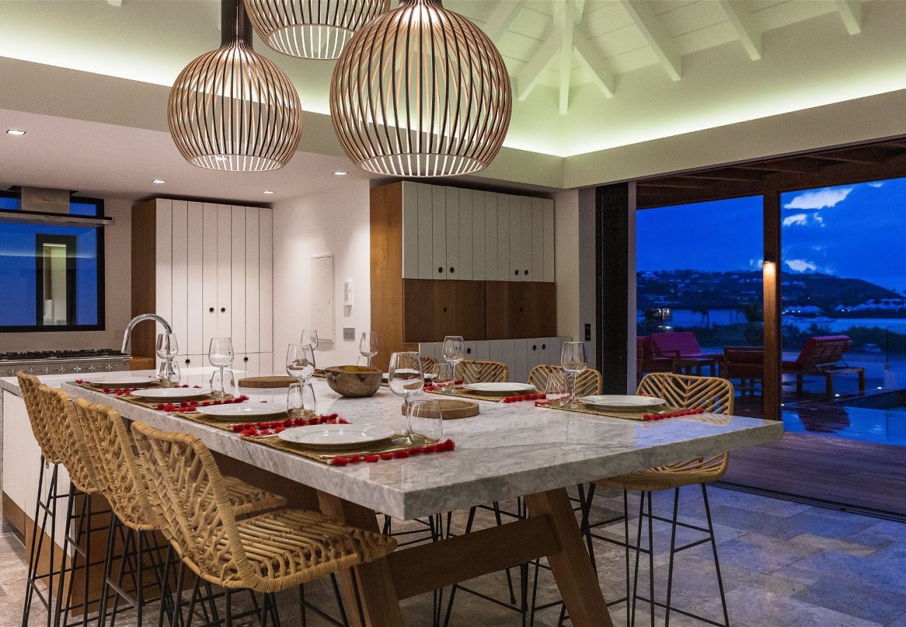 Villa à Saint Barthélemy - Villa Belharra Lagon St Barth 3-bd