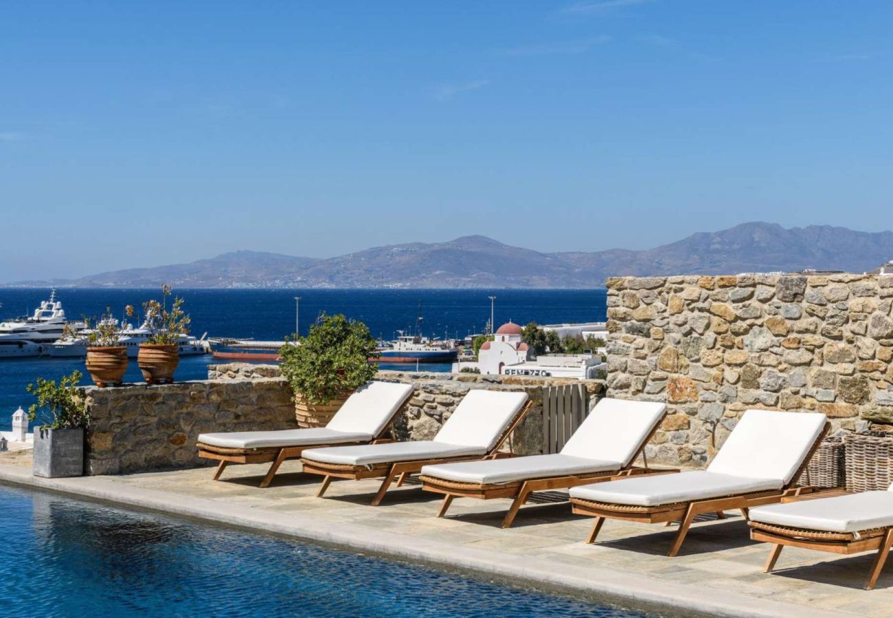 Villa à Mikonos - Villa Kipos Mykonos 8-bd