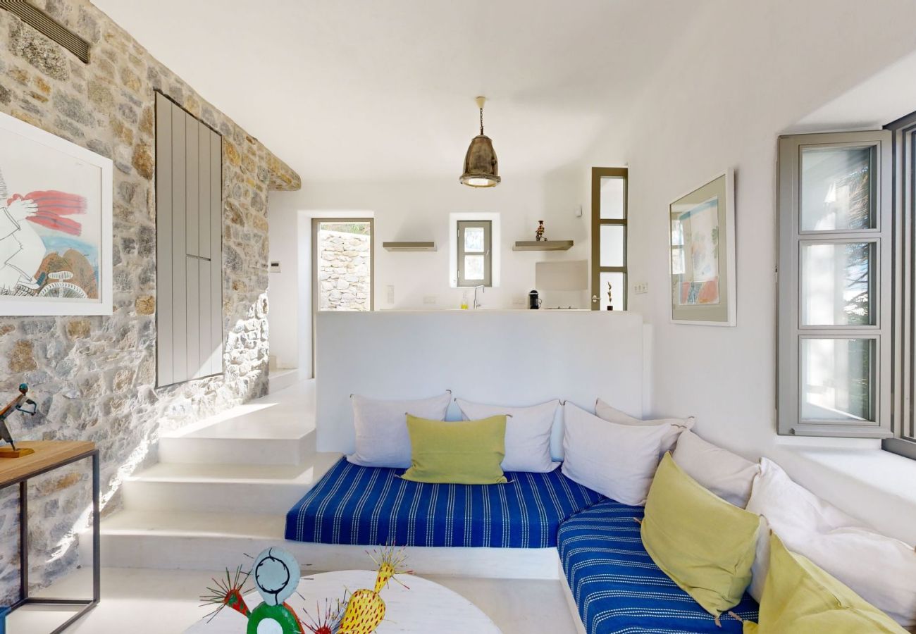 Villa à Mikonos - Villa Kipos Mykonos 8-bd