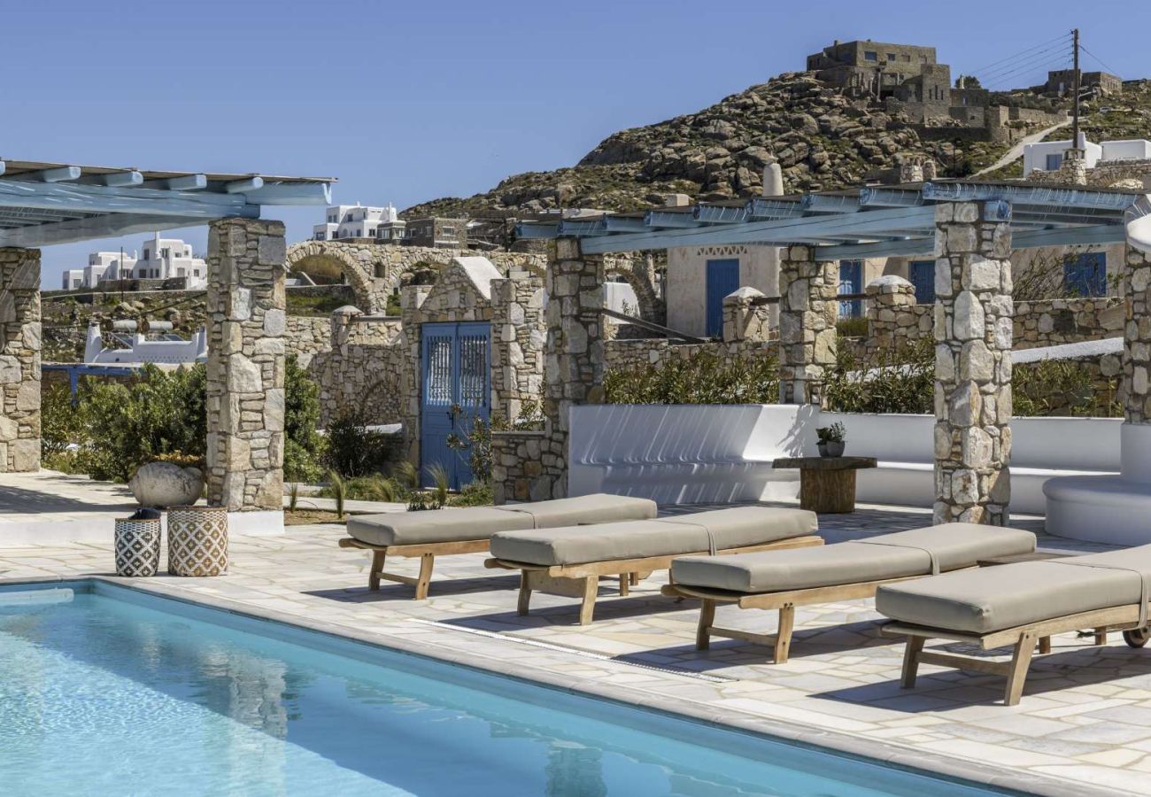 Villa à Mikonos - Villa Deliana Mykonos 4-bd