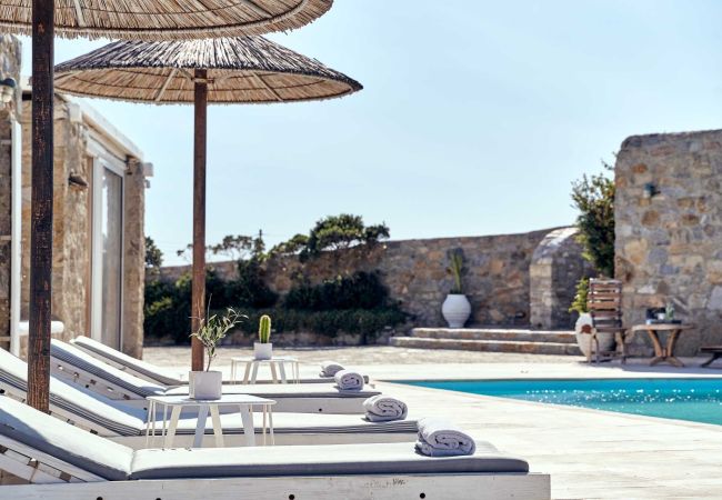 Villa à Mikonos - Villa Petrolefko Mykonos 6-bd Villa à Mikonos - Villa Petrolefko Mykonos 6-bd