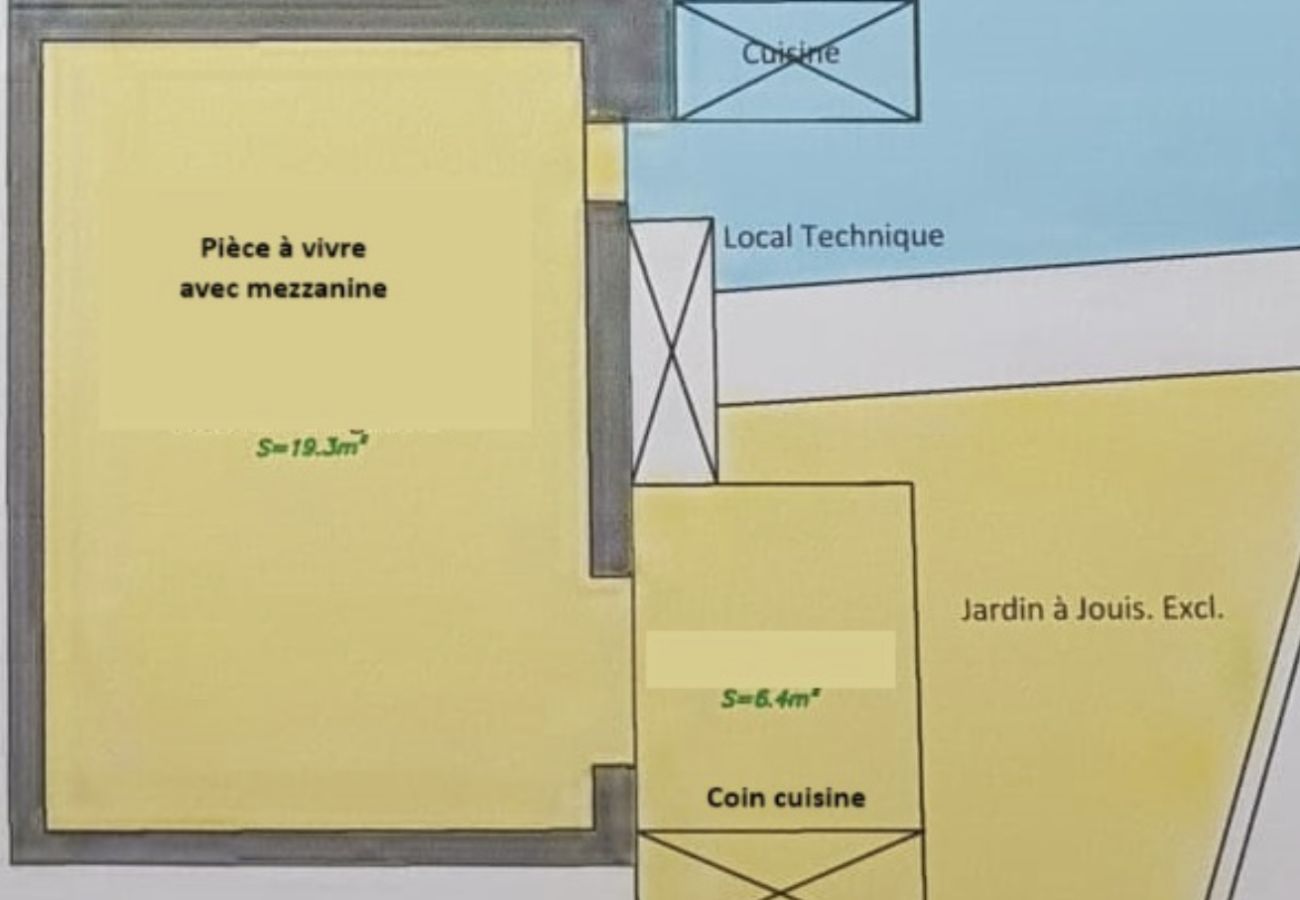 Studio in Saint Barthélemy - Ref. 496709