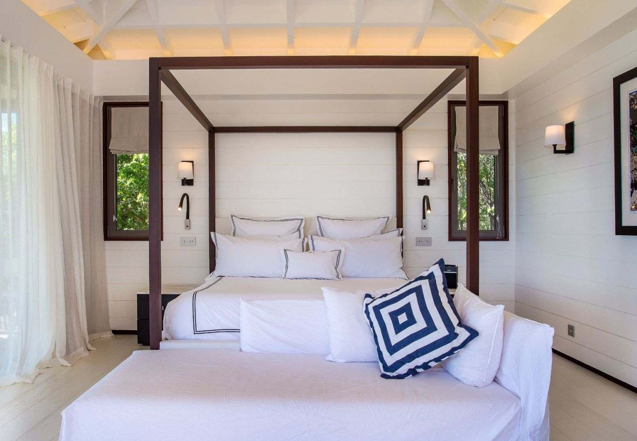 Villa in Saint Barthélemy - Villa Blanc Bleu St Barths 6-bd