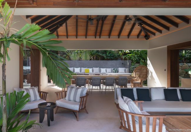 Villa in Saint Barthélemy - VILLA LES PALMES ST BARTHS 5-BD