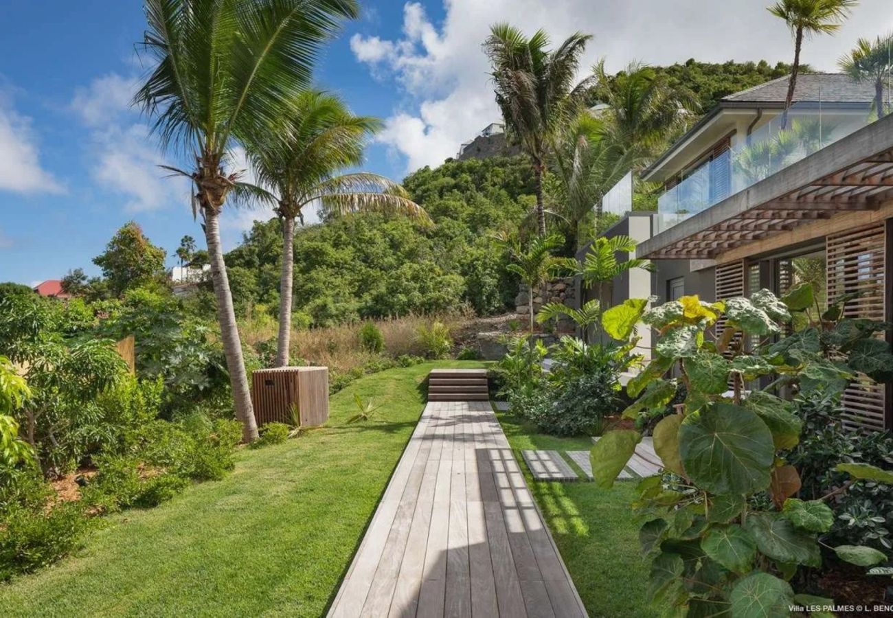 Villa in Saint Barthélemy - Villa Les Palmes St Barths 5-bd